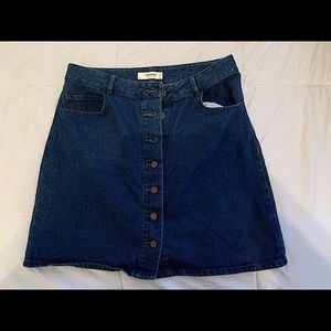 Mini Jeans Skirt